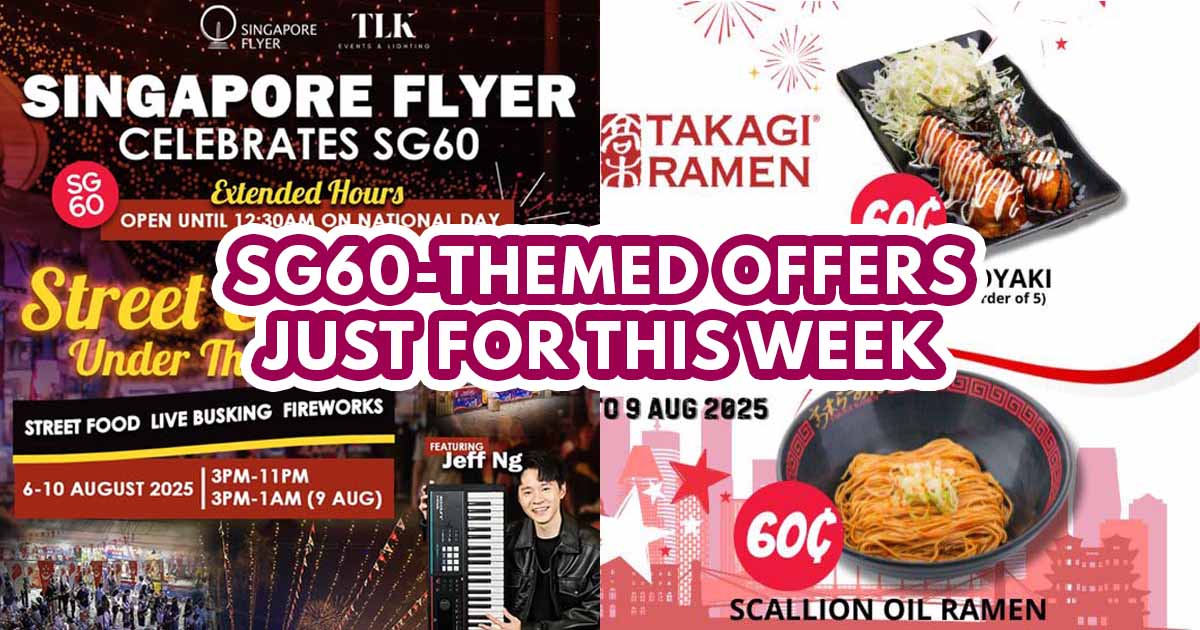 SG60 week offers - featured image