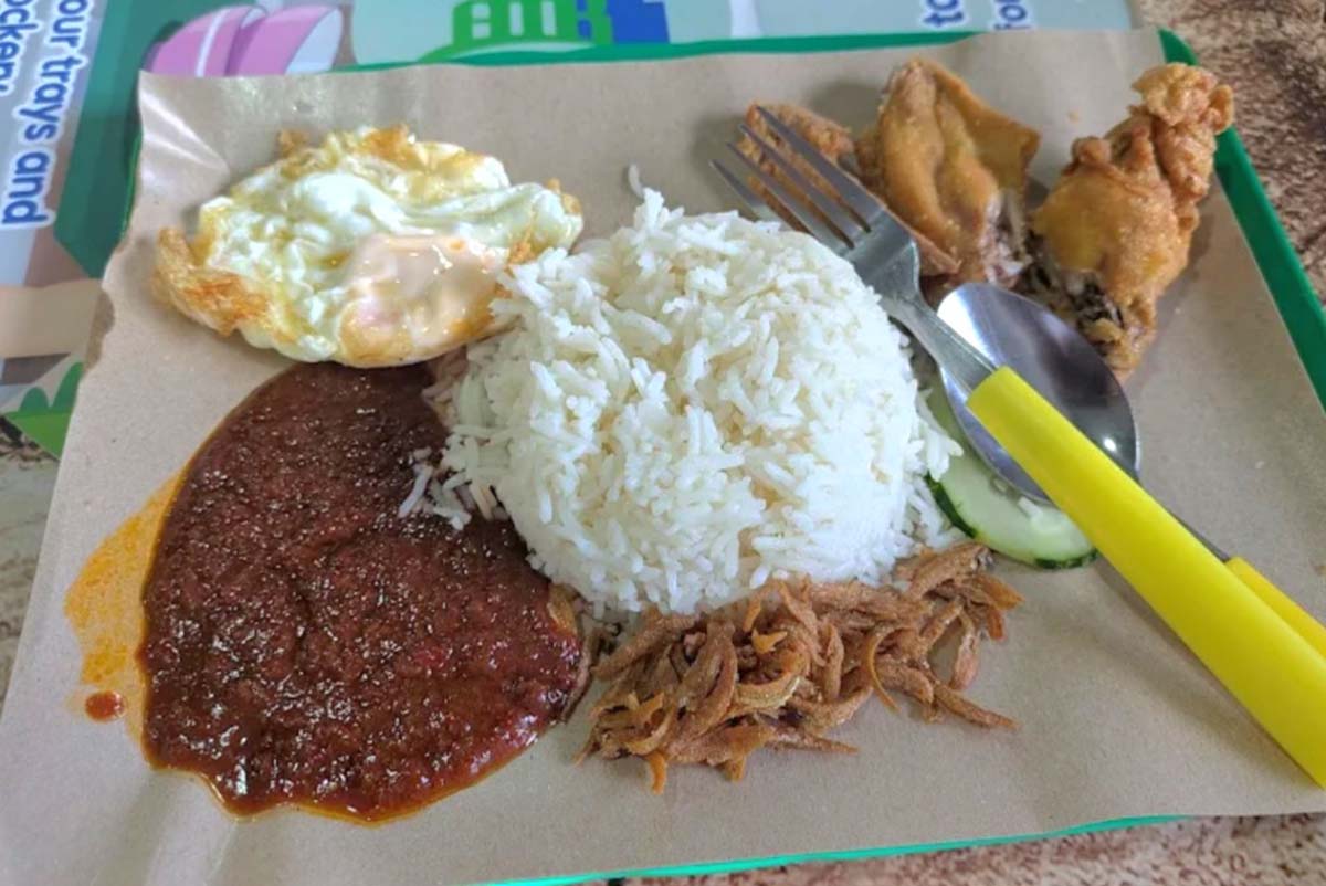 Mayflower market guide - nasi lemak closeup