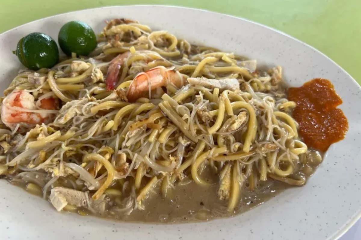 Mayflower market guide - Hokkien Mee closeup