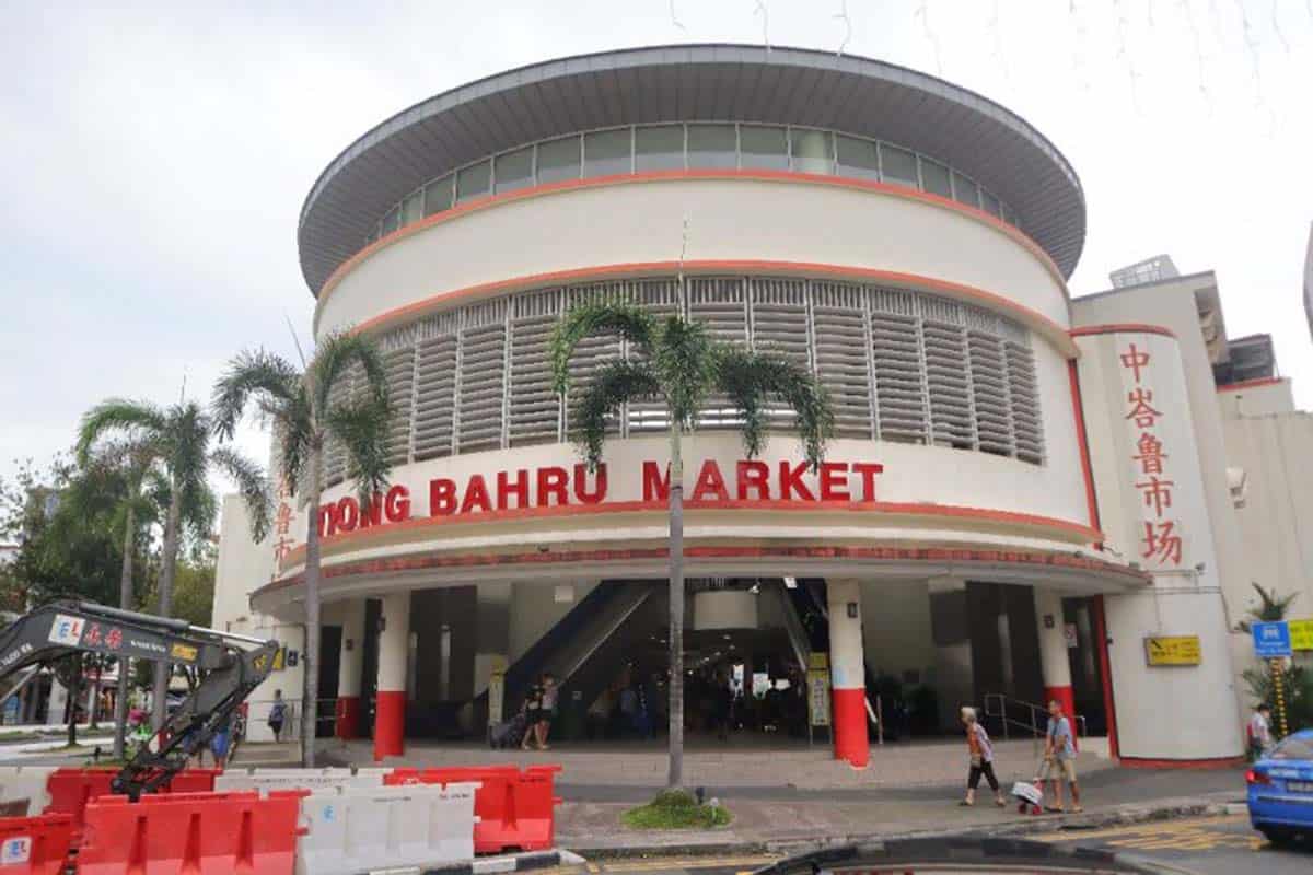 hawker cleaning - tiong bahru