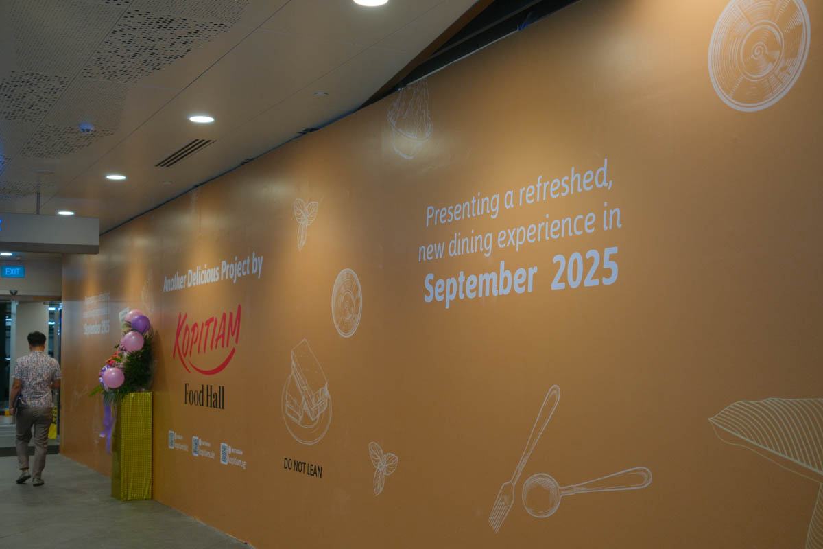 VivoCity revamped Basement 2 - Kopitiam