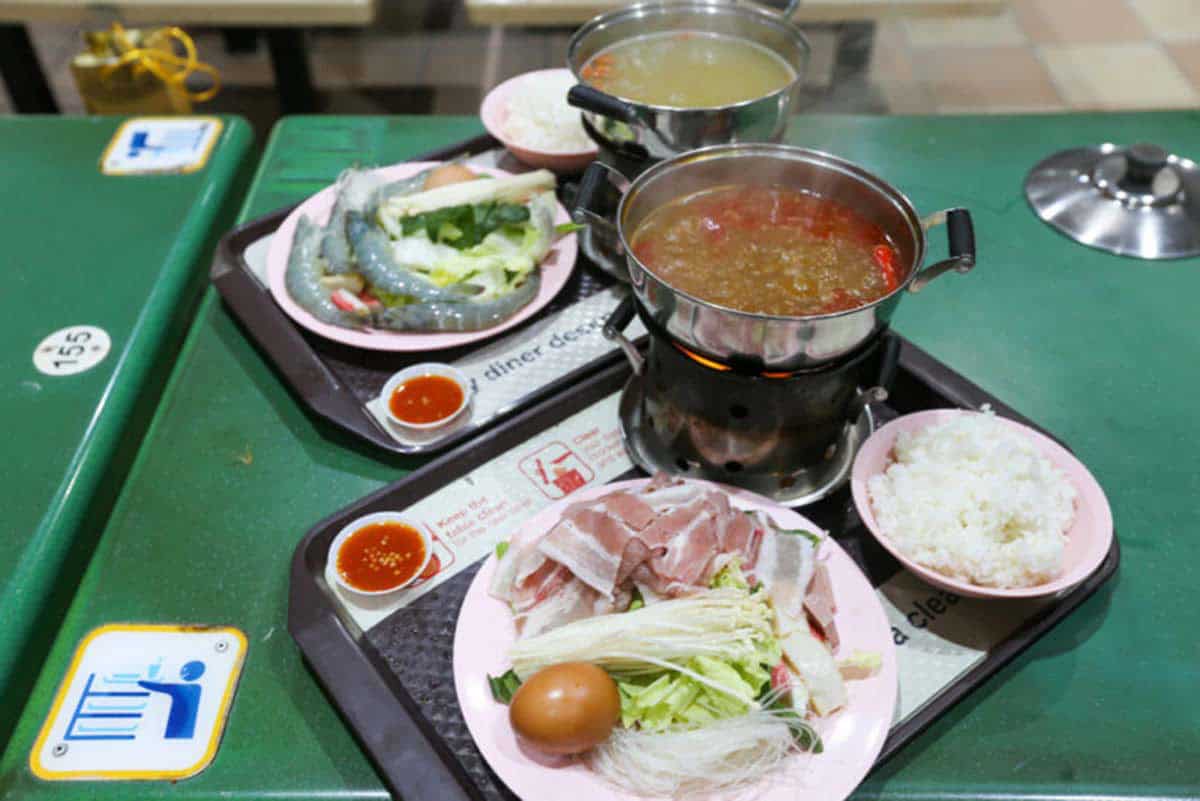 hotpot - zi bu yang sheng food