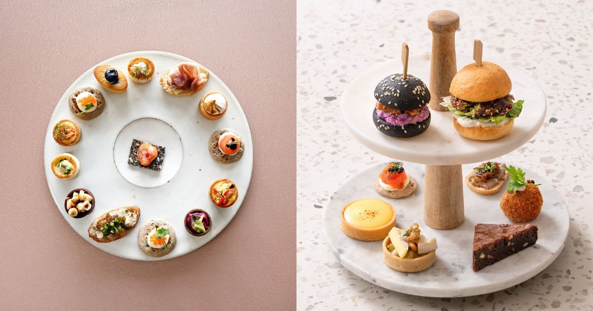 best canapes - lush platters spread