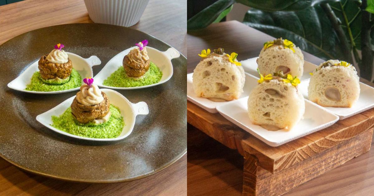 best canapes - rasel catering golden skins & mini rosa di vitello