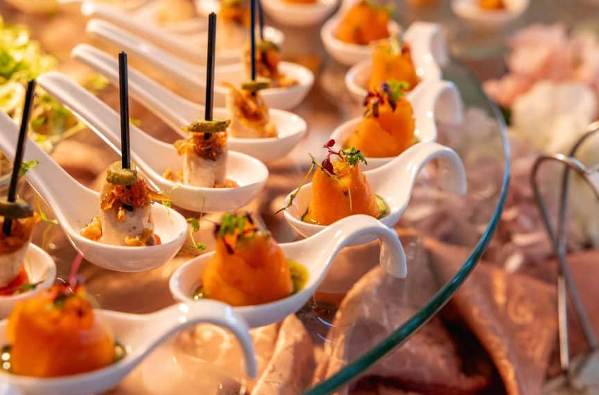 best canapes - stamford catering assorted canapes