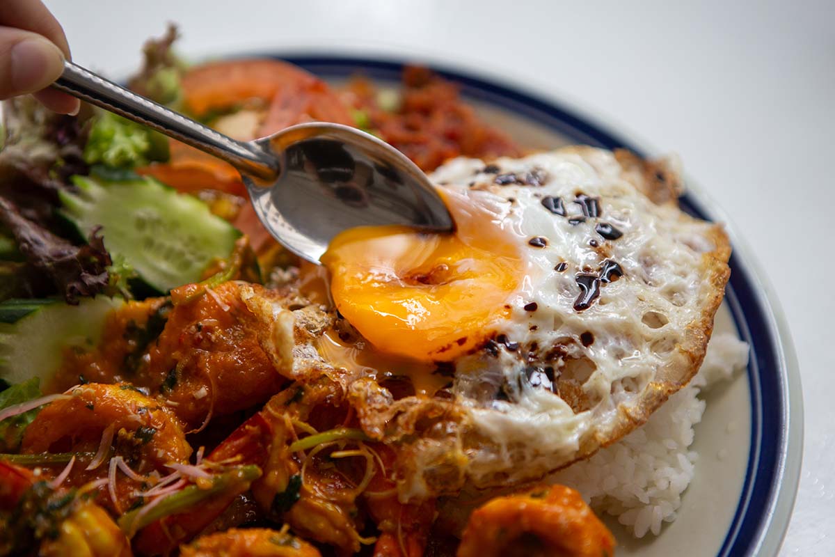 best rated penang cuisine 9 best rated penang cuisine - mama's chilli prawn sunny side egg