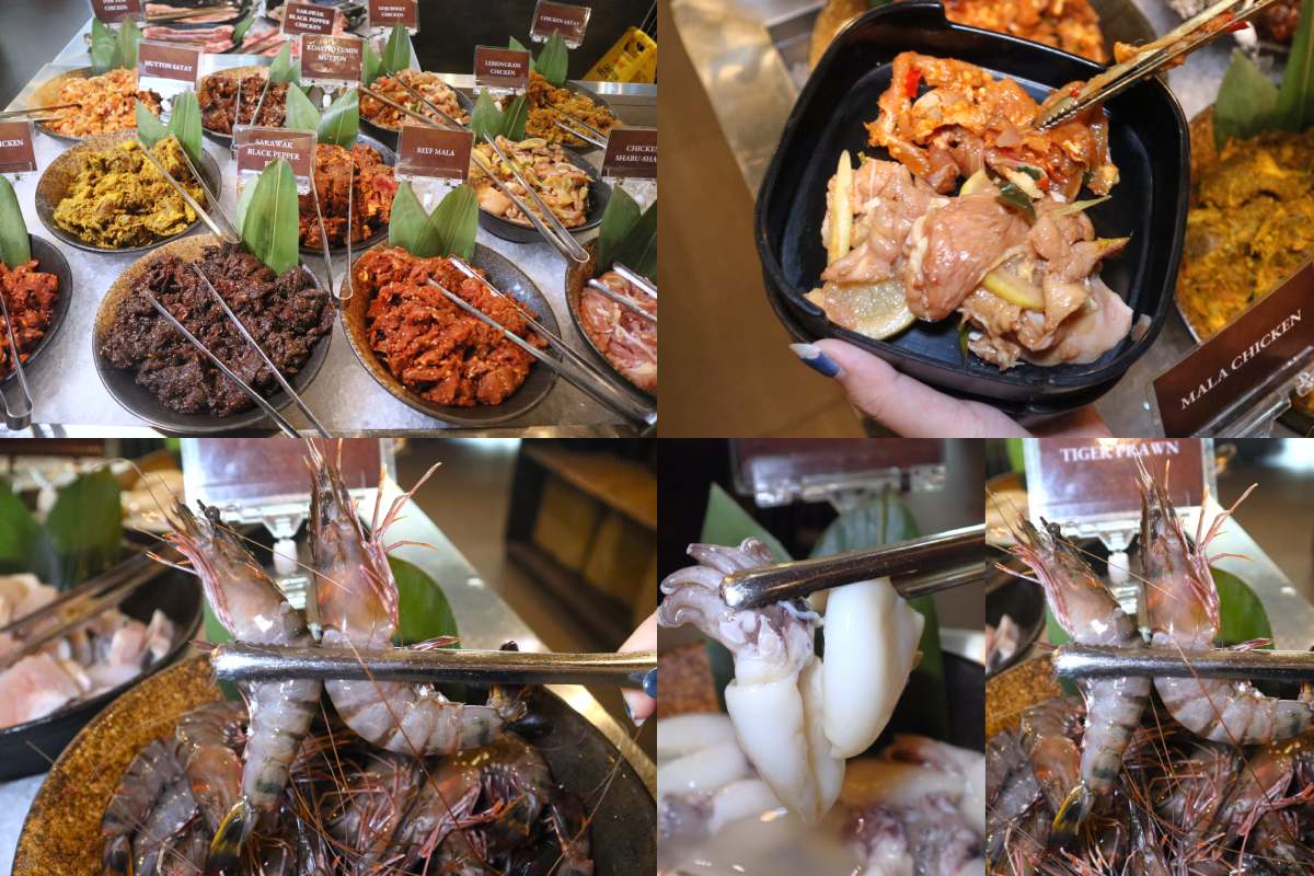 hotpot places singapore - JING meat selection