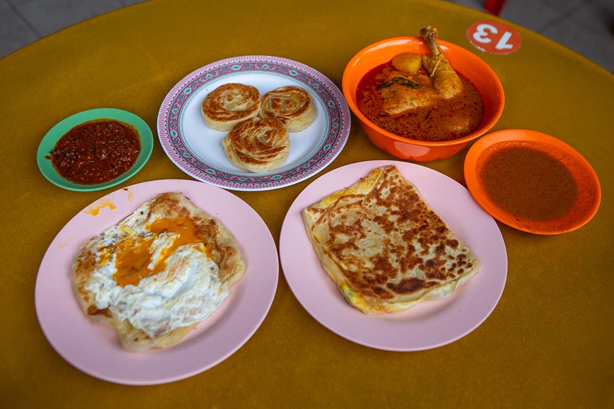 ga-hock roti prata - overview of food