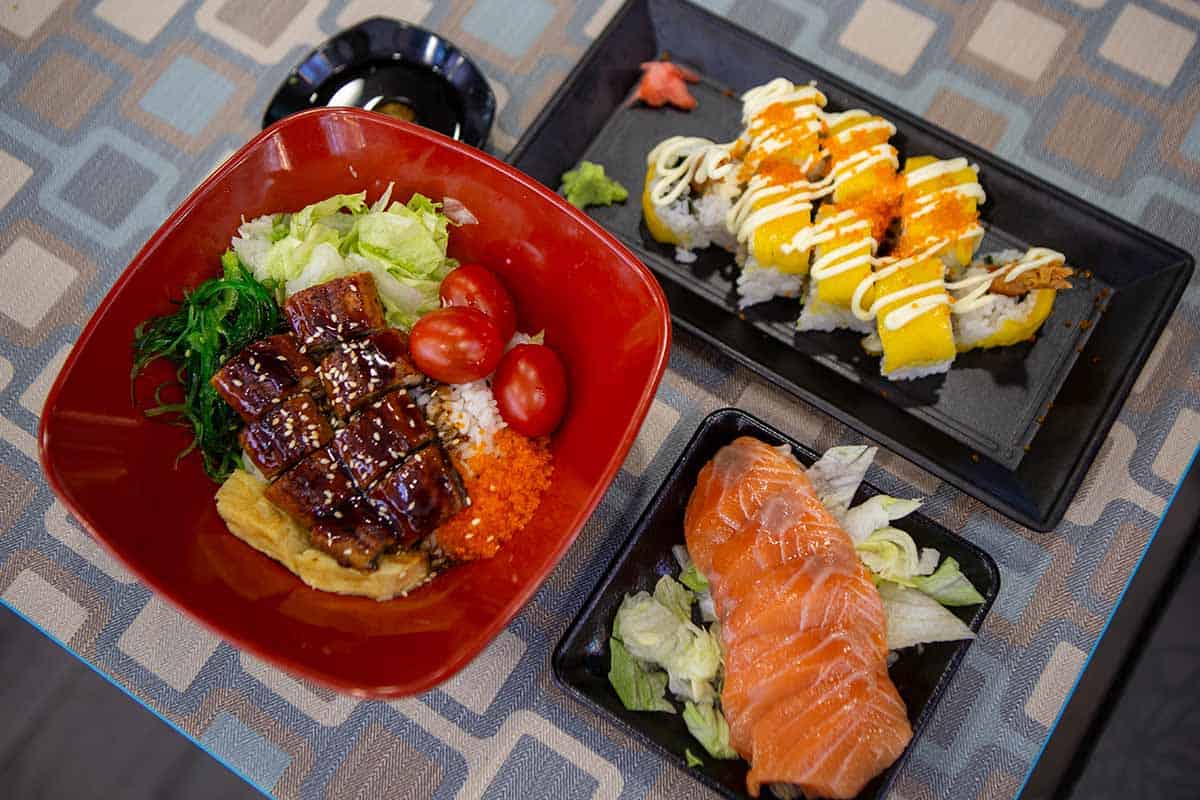 irosho - overview of food