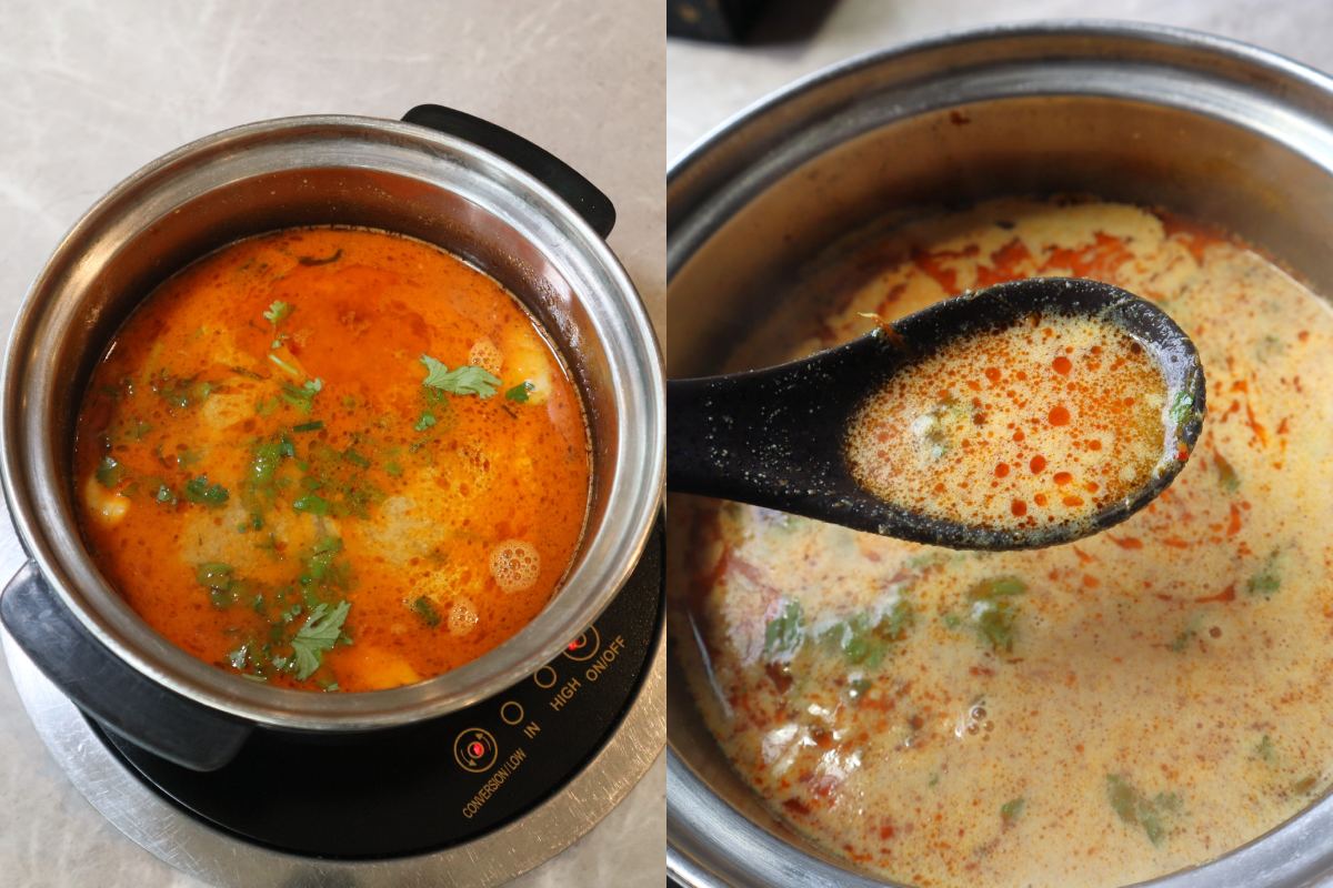 hotpot places singapore - laksa broth