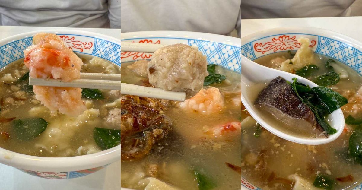 liu san jie mee hoon kueh - ingredients