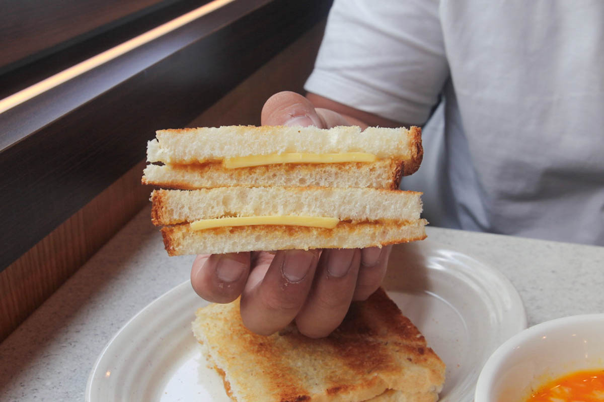 local house - kaya toast cross section