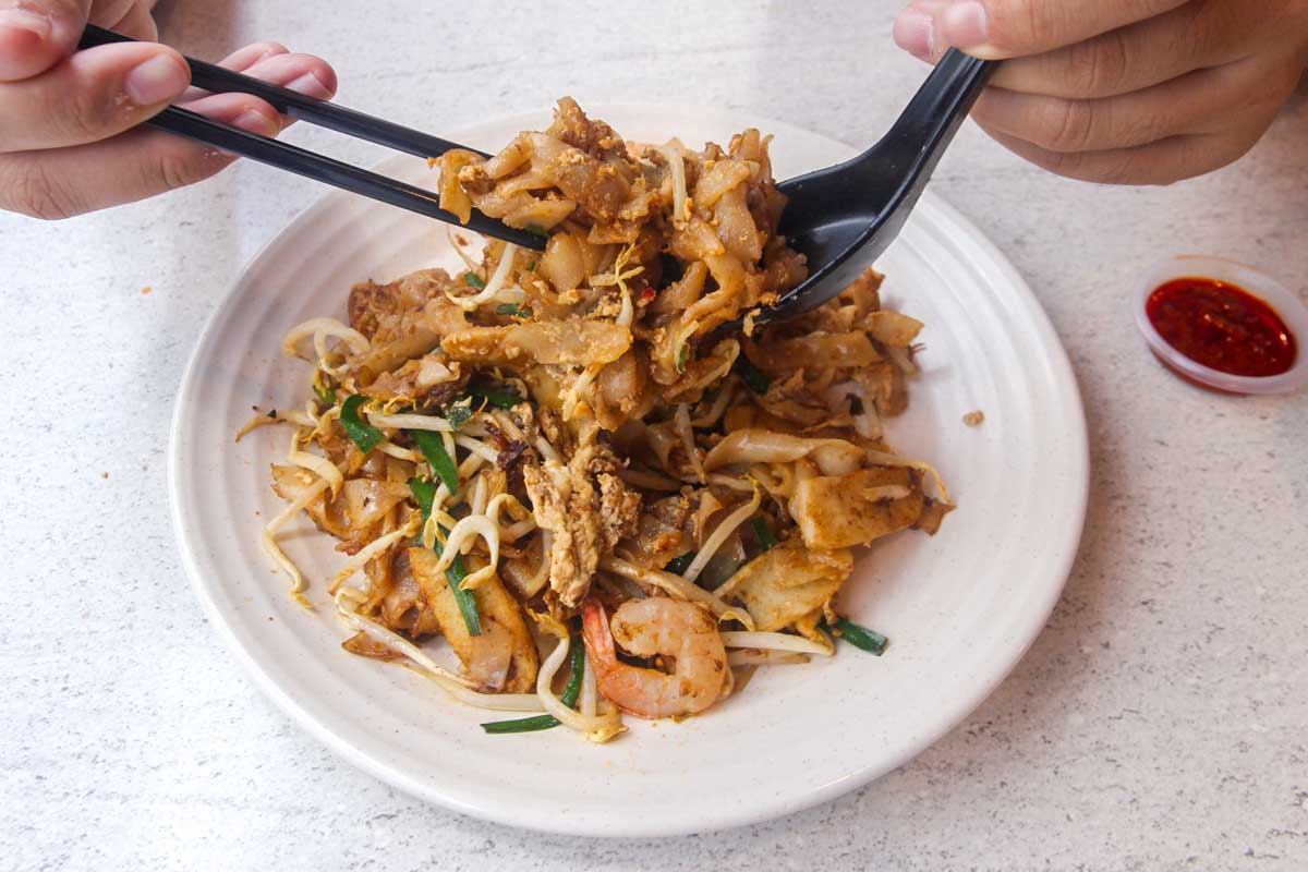 local house - penang char kway teow toss