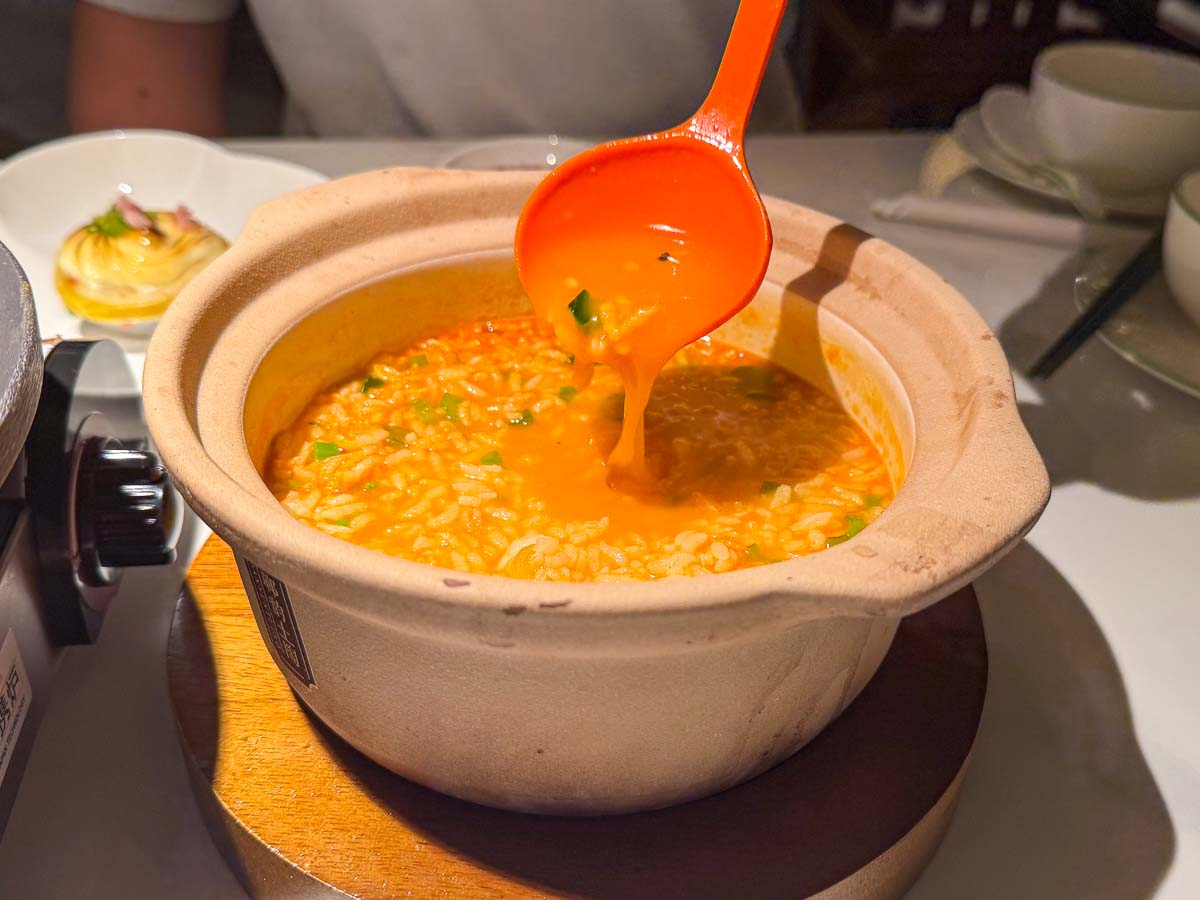 longjing restaurant - prawn pao fan
