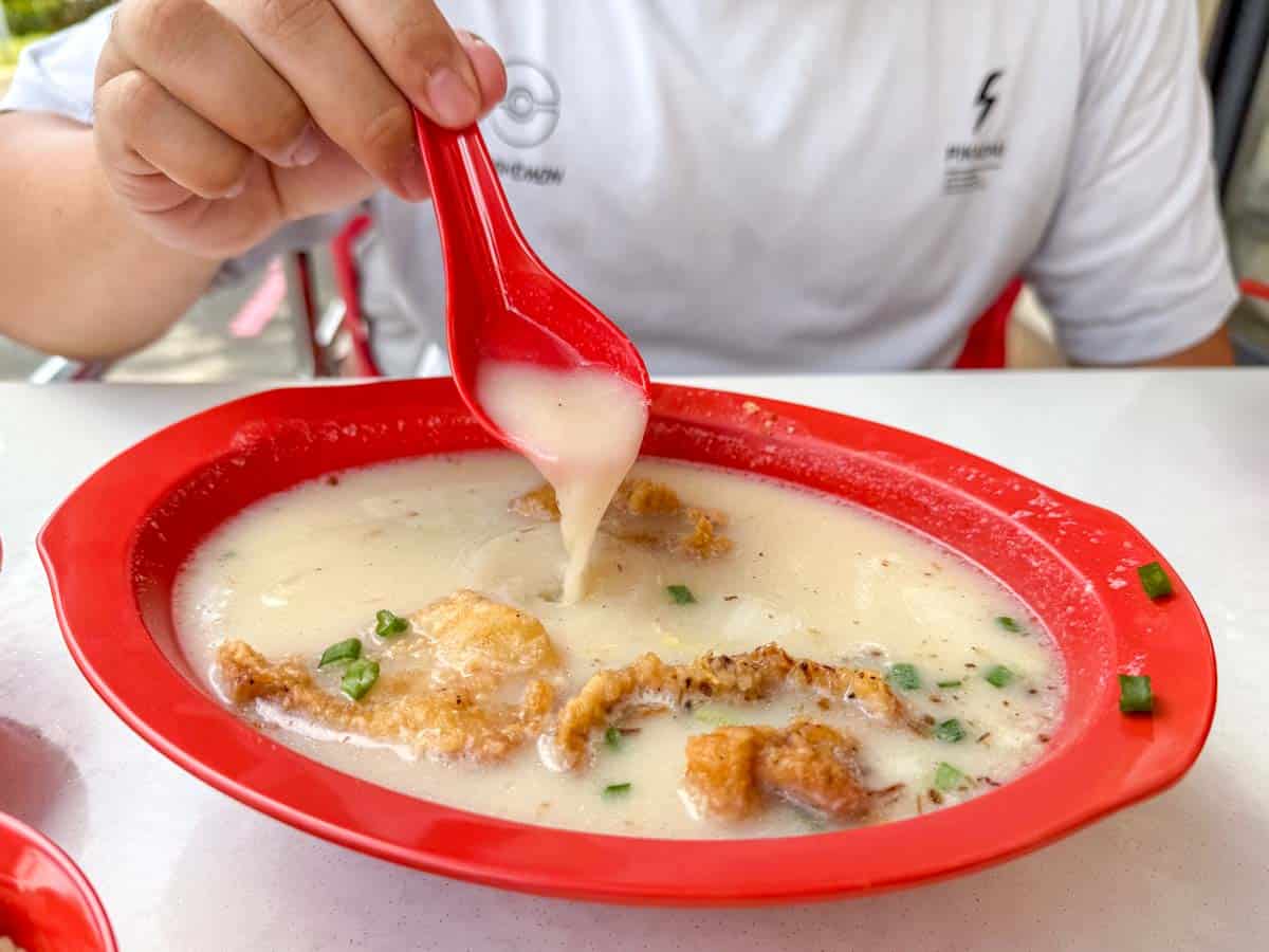 lu jia fish soup - fish soup with milk