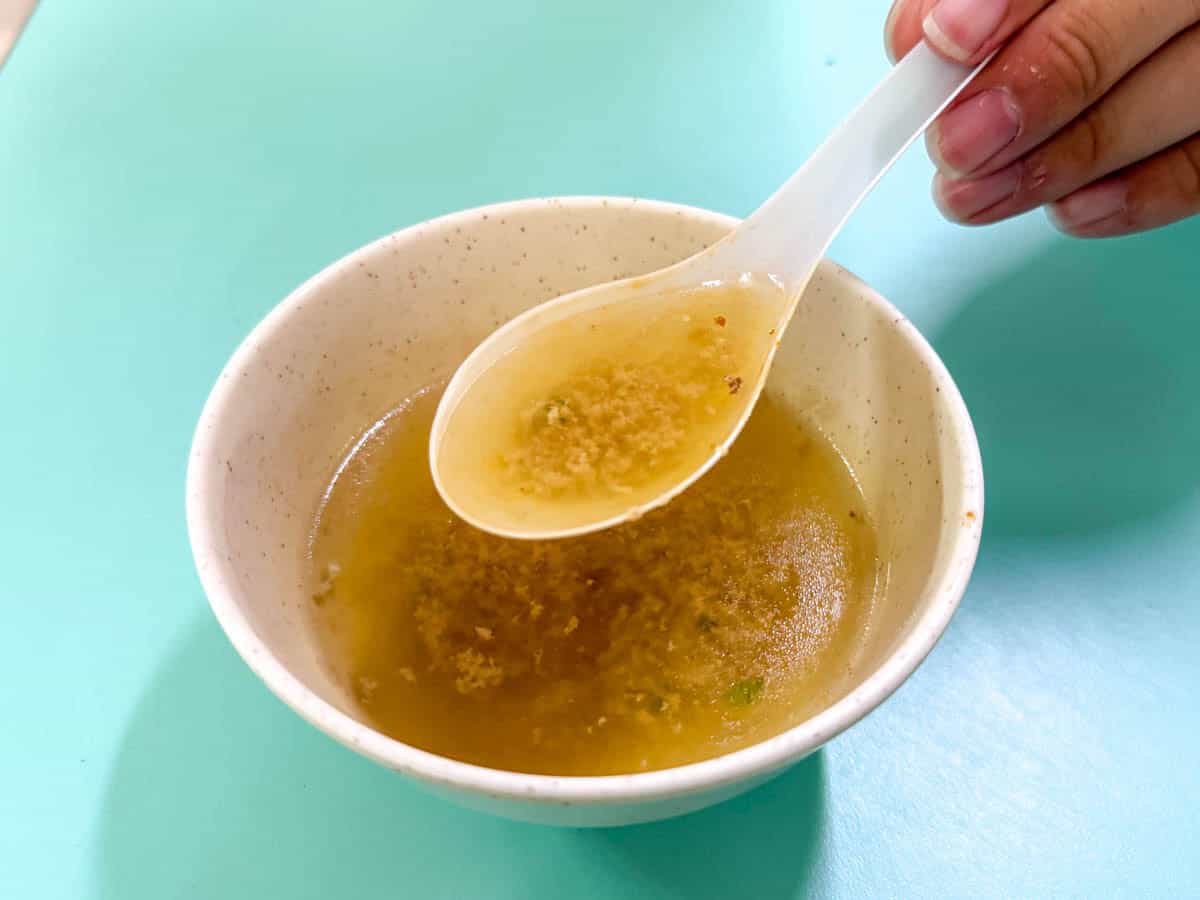 michelin bcm showdown - tai wah soup