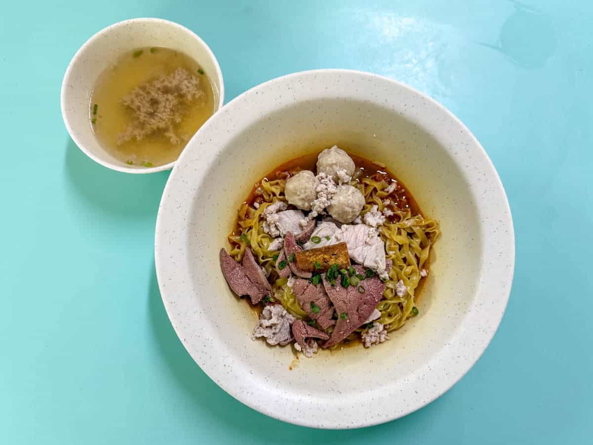 Pork noodles
