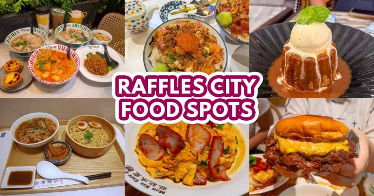 raffles city food guide - featured image