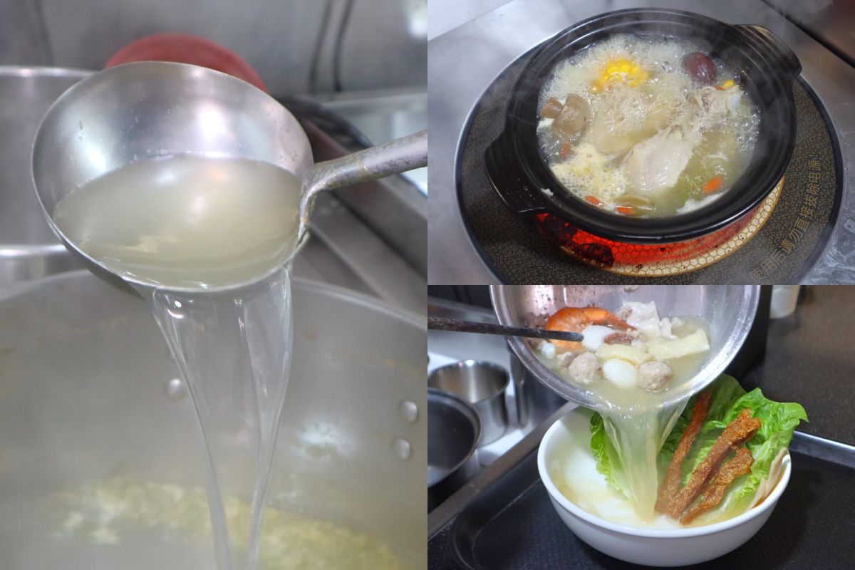 Lao Jiang - soup closeup