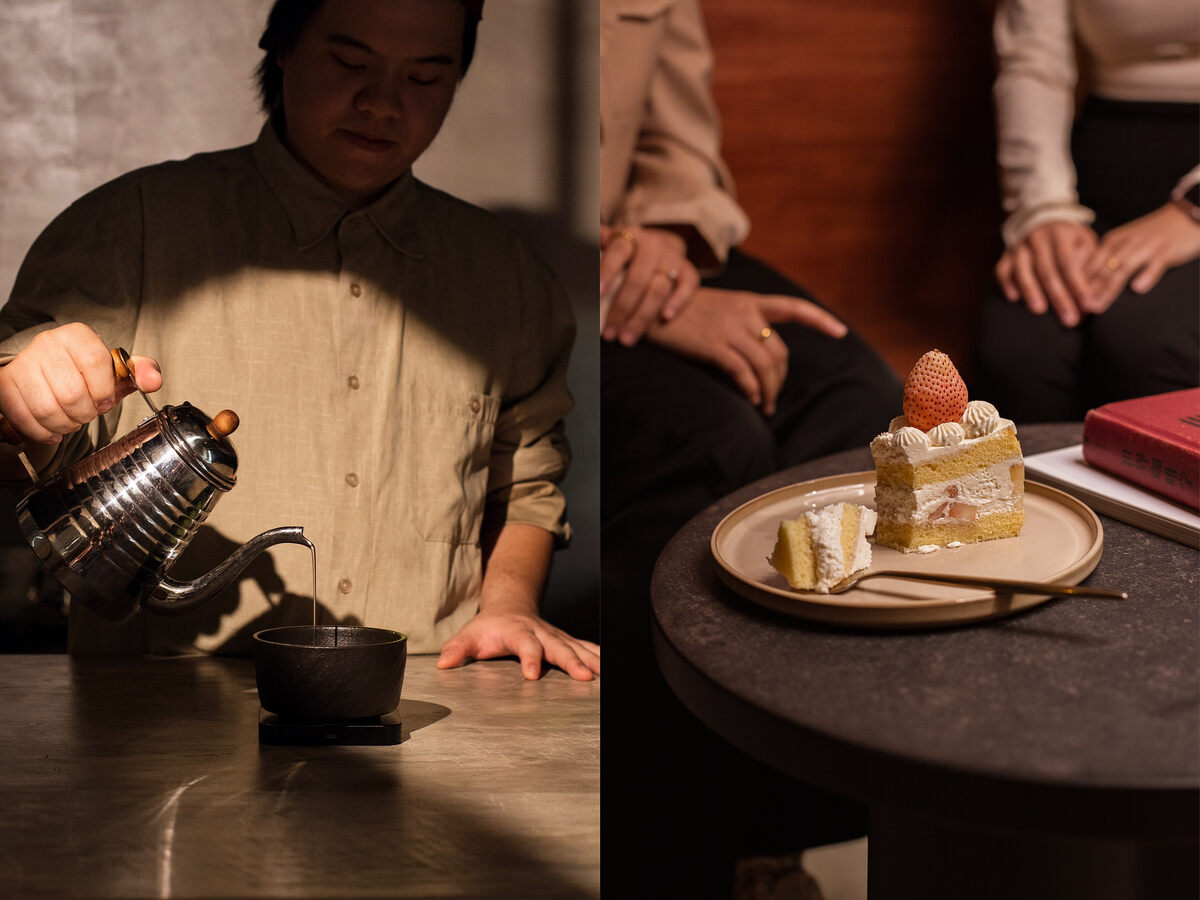 Podd - Matcha pouring & group gathering