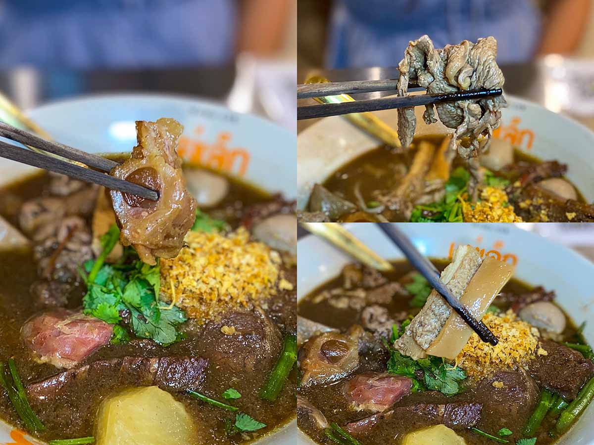 Mama Lek - Tendon, fresh beef & tripe