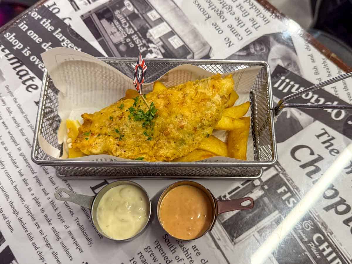 the campus ampang - cor blimey fish & chips
