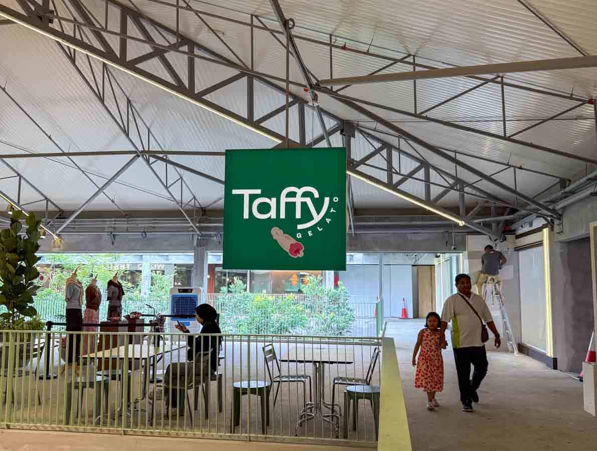 the campus ampang - taffy gelato storefront