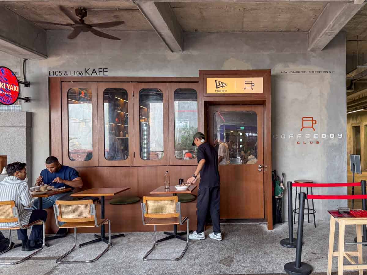 the campus ampang - coffeeboy club storefront