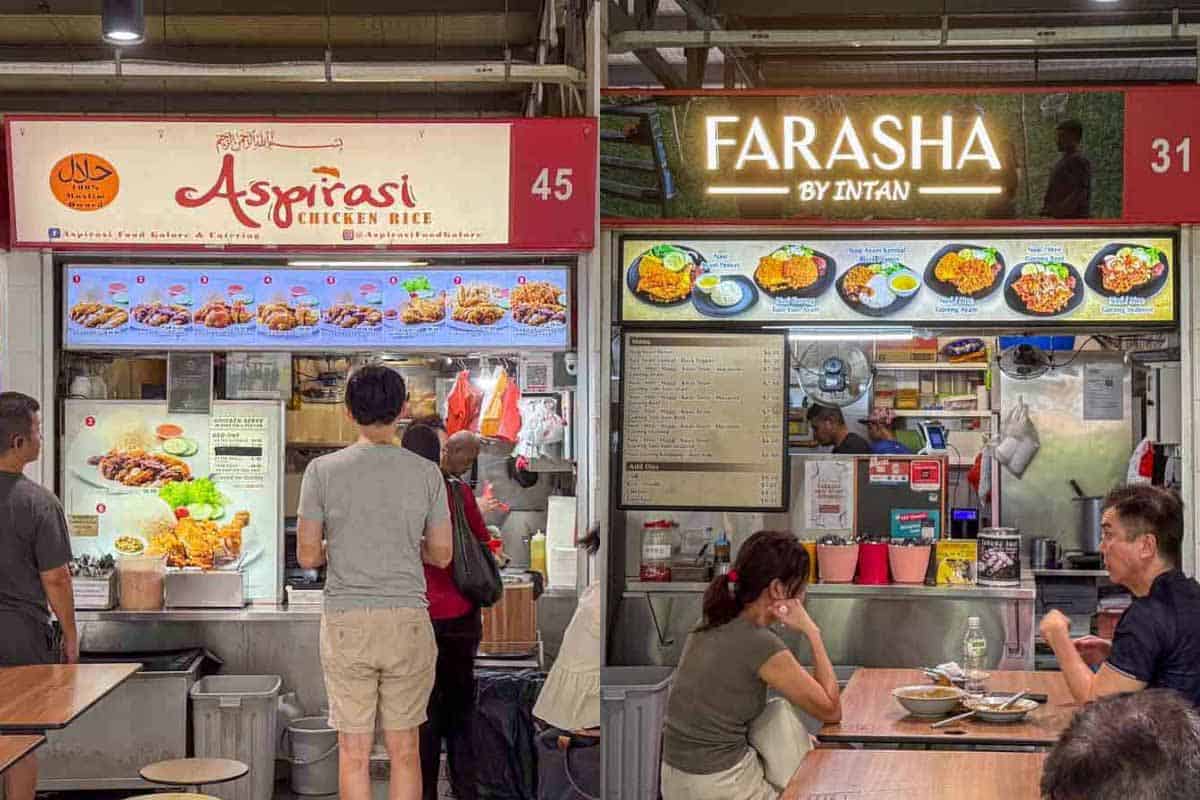 village cafeteria opens - other ayam penyet stalls