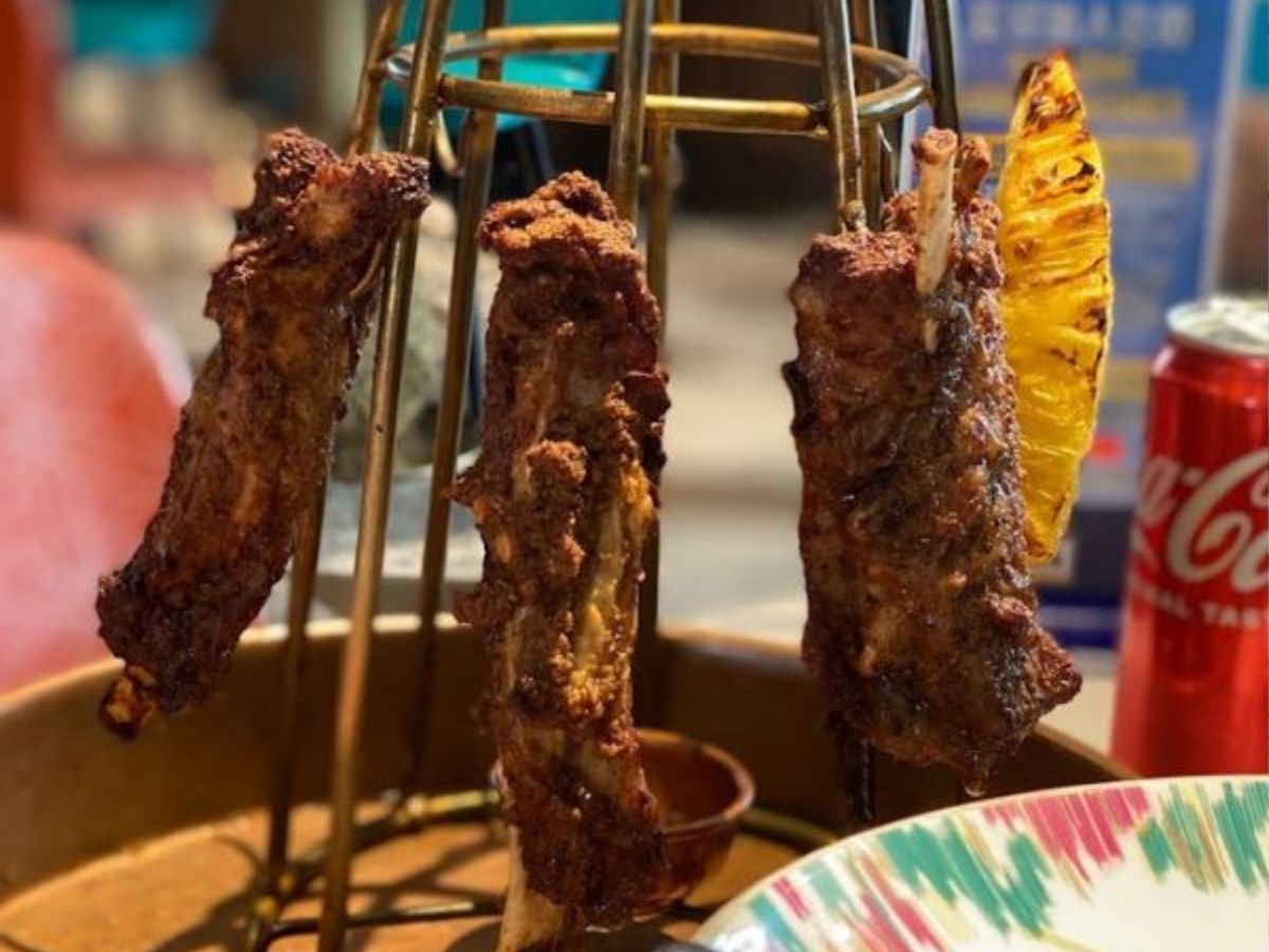vivocity - alijiang grilled lamb in cage