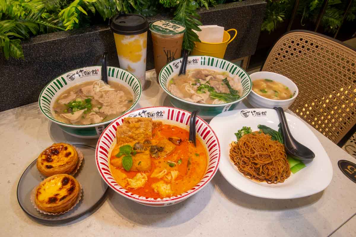 raffles city food guide - zok noodle house overview