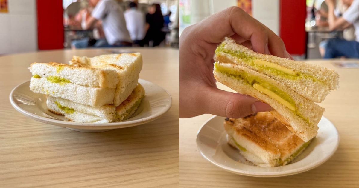 115 bukit merah food centre guide - heng heng coffee stall kaya toast