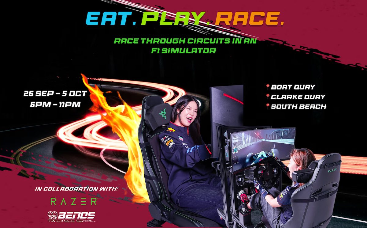F1 Singapore Grand Prix 2025 - Harry Eat Play Race