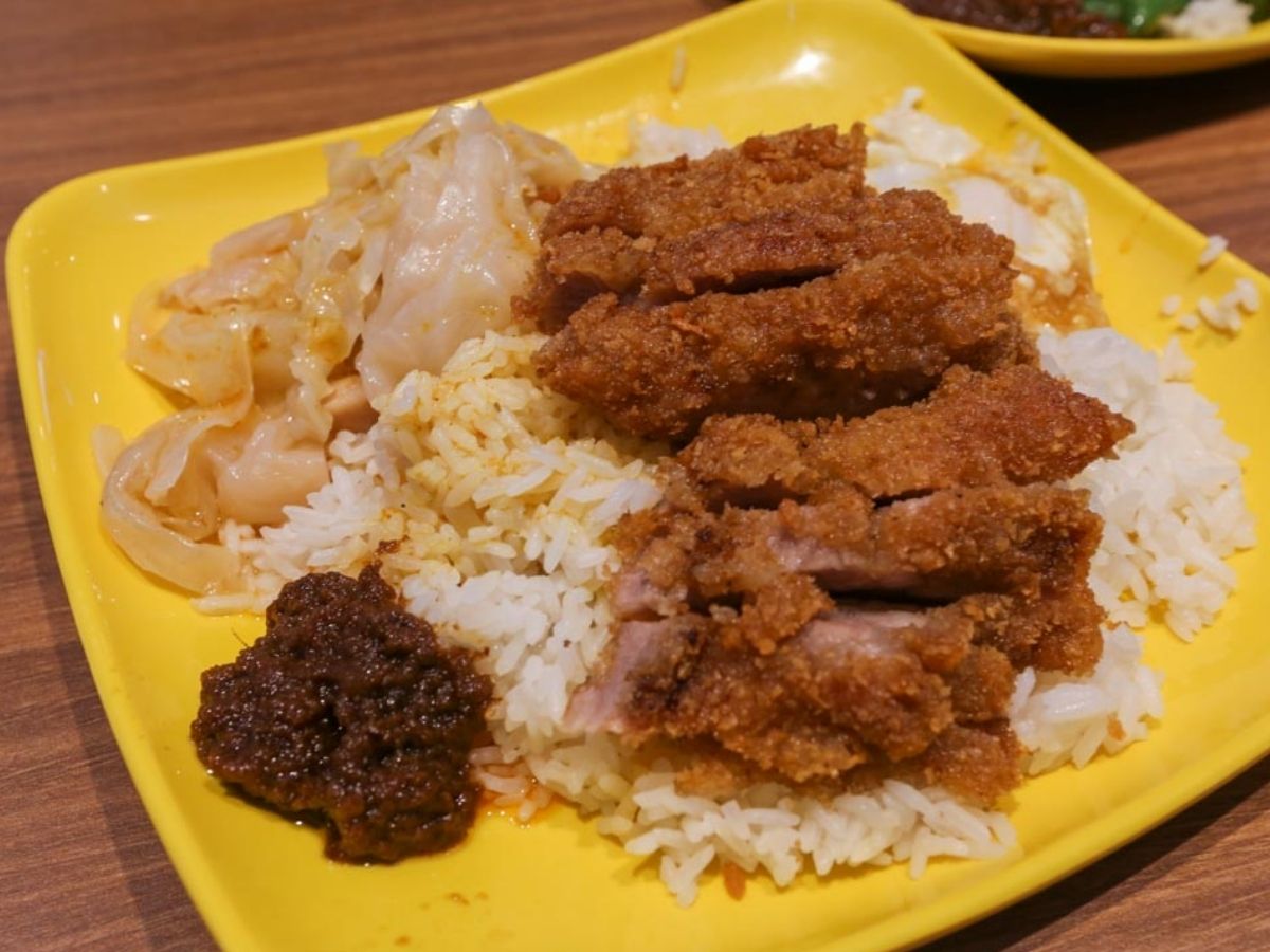Hock Gooi Hainanese Curry Rice - dish