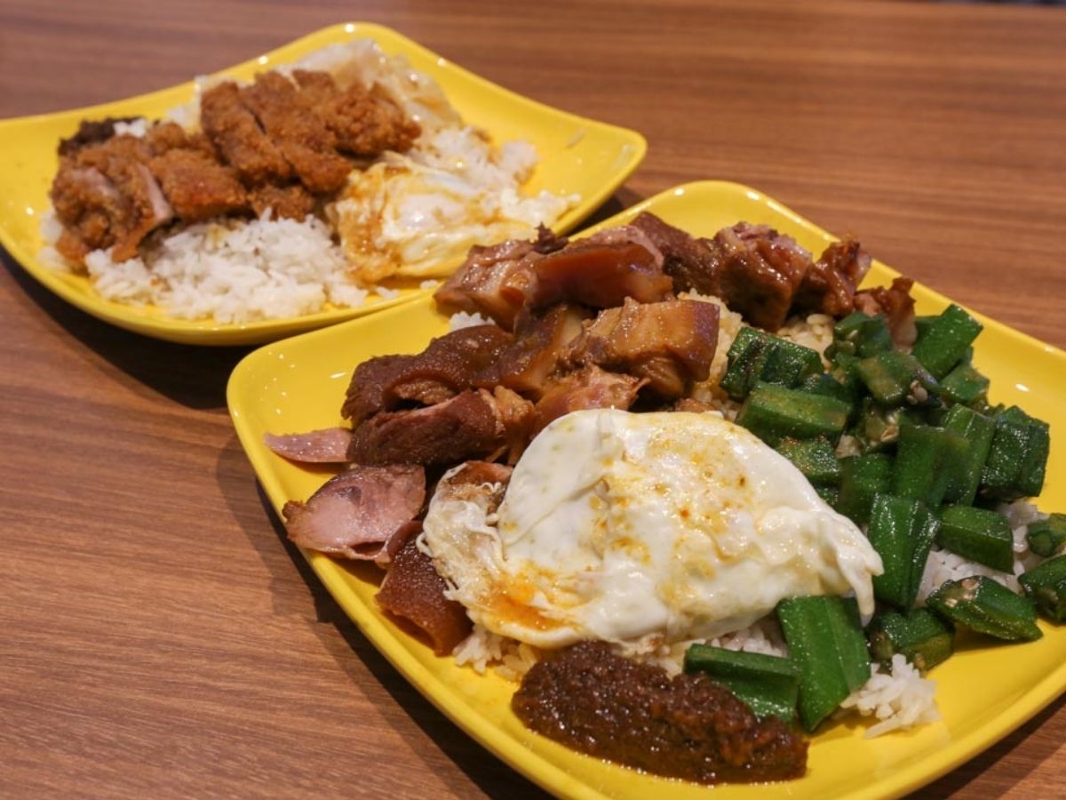 Hock Gooi Hainanese Curry Rice - all dishes