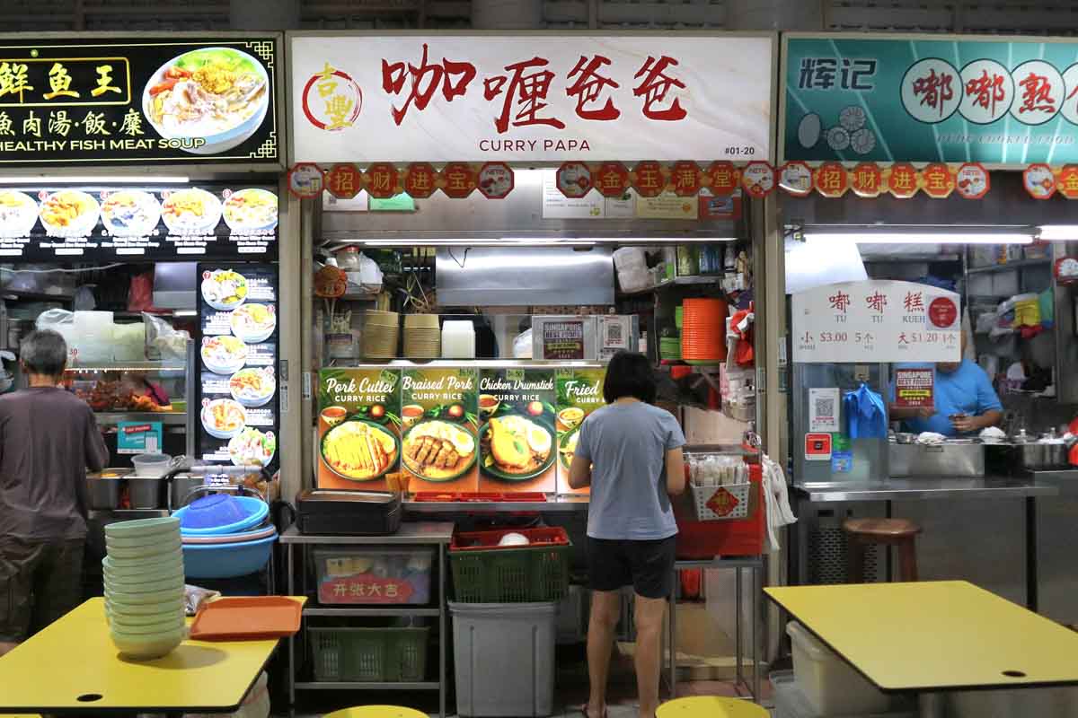 curry papa xpress - stall front