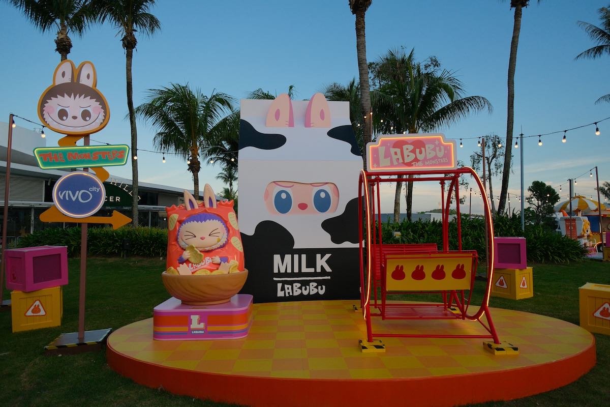 Labubu Mini Market - VivoCity Sky Park photo zone