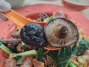 Pin Xiang Wanton Mee - Mushrooms