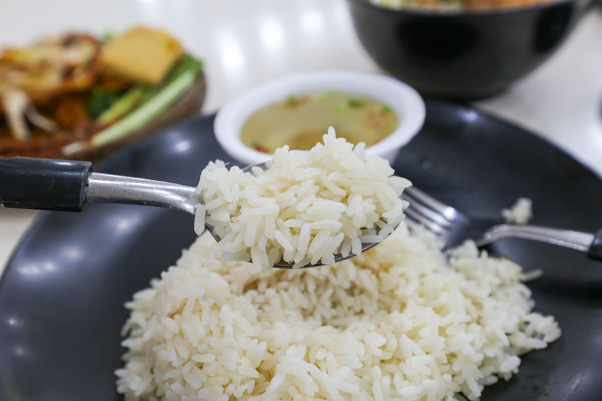 pondol timur - rice closeup