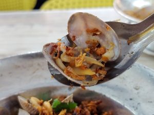 Pots & Prawns - LaLa Mussels up close