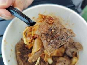 Punggol Pasar Malam - Kway Teow with Sirloin Steak Punggol Pasar Malam - Kway Teow with Sirloin Steak