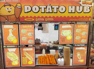 Punggol Pasar Malam - Potato Hub stall Punggol Pasar Malam - Potato Hub stall