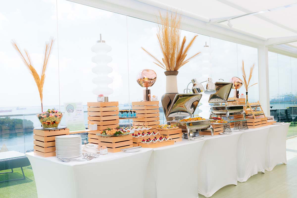 best catering - rasel catering setup