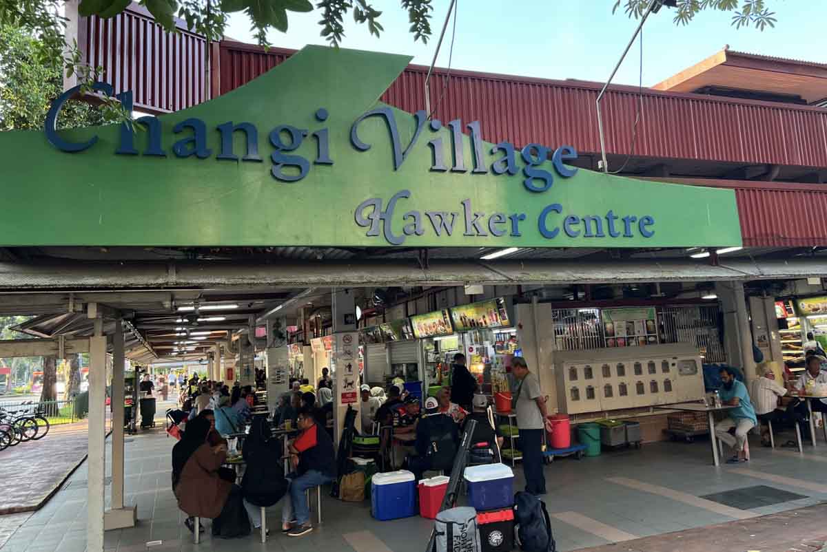 Spring cleaning October 2025 - changi village food centre