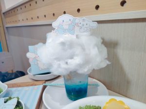 Wong Fu Fu Cinnamoroll - blue horizon lychee soda
