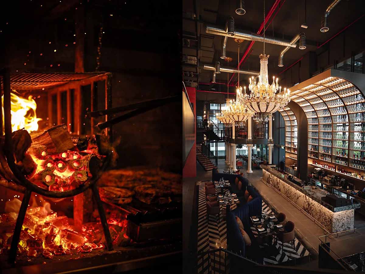 Asador V - Oven & interior