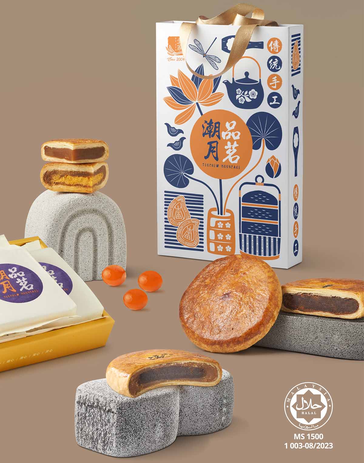 jb mooncake 2025 - yi jia pastry house teochew lao piah