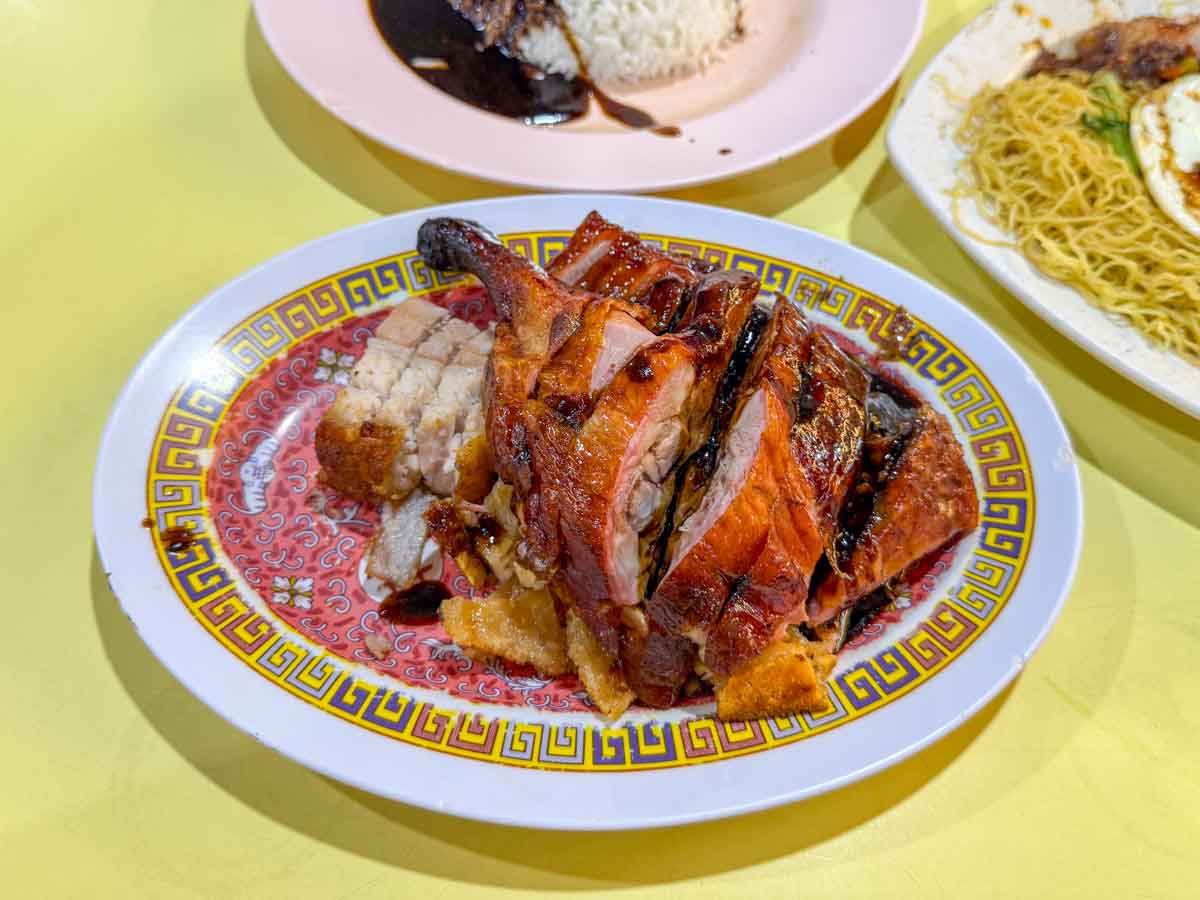 fatty cheong - roast meat platter