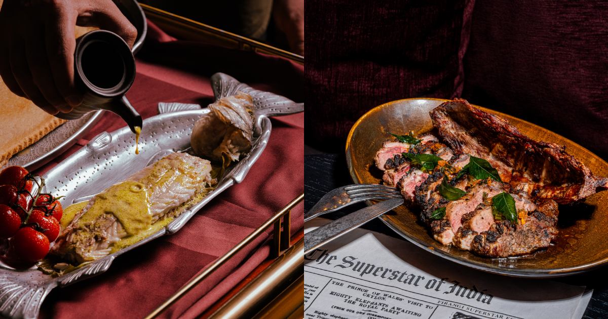 firangi - fish and lamb dishes
