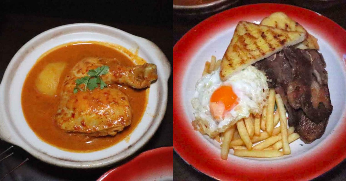 rounding reopens - chicken curry and western